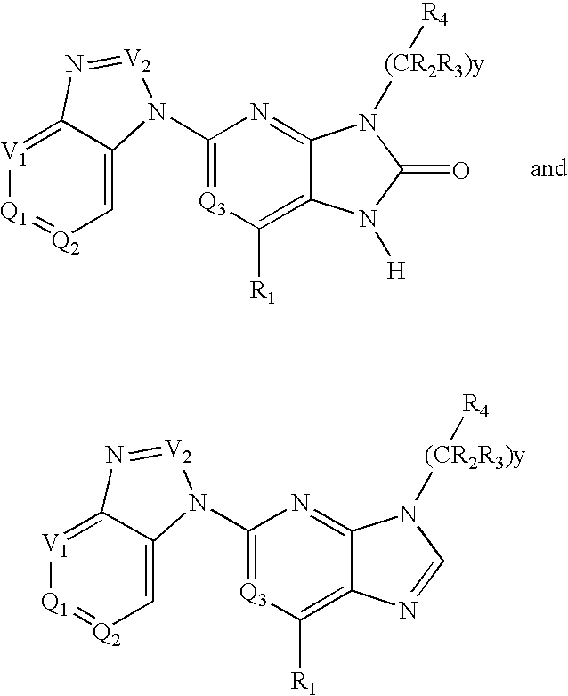 Purine and imidazopyridine derivatives for immunosuppression