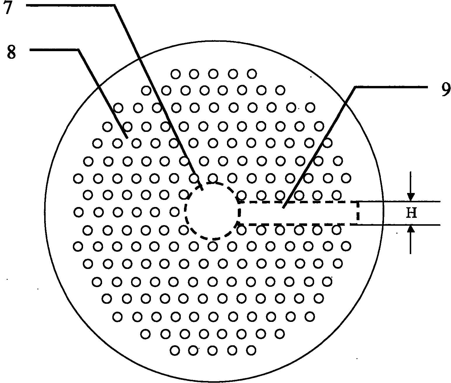 Side leaking photon crystal optical fiber and producing method thereof