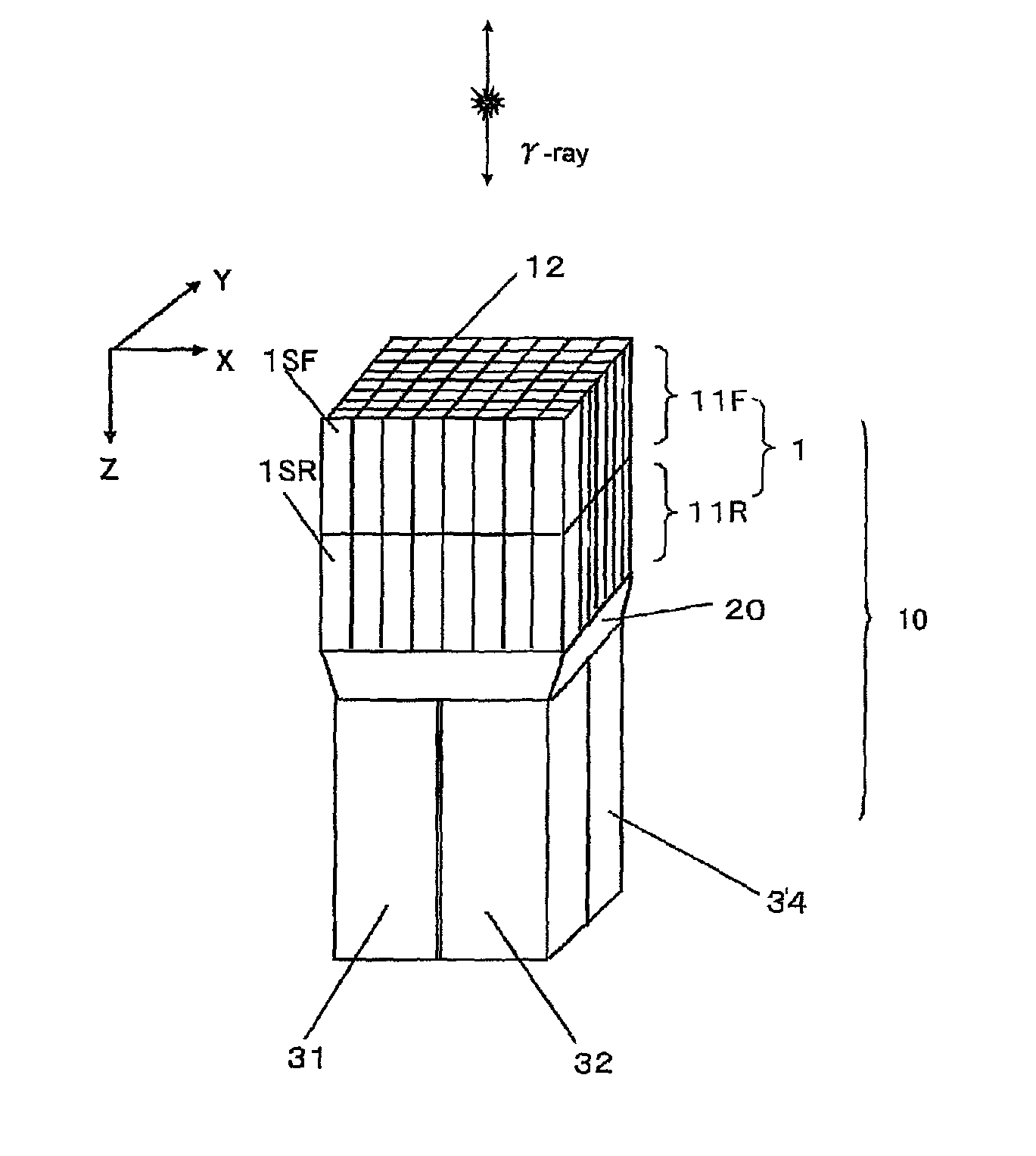 Nuclear medical diagnostic device