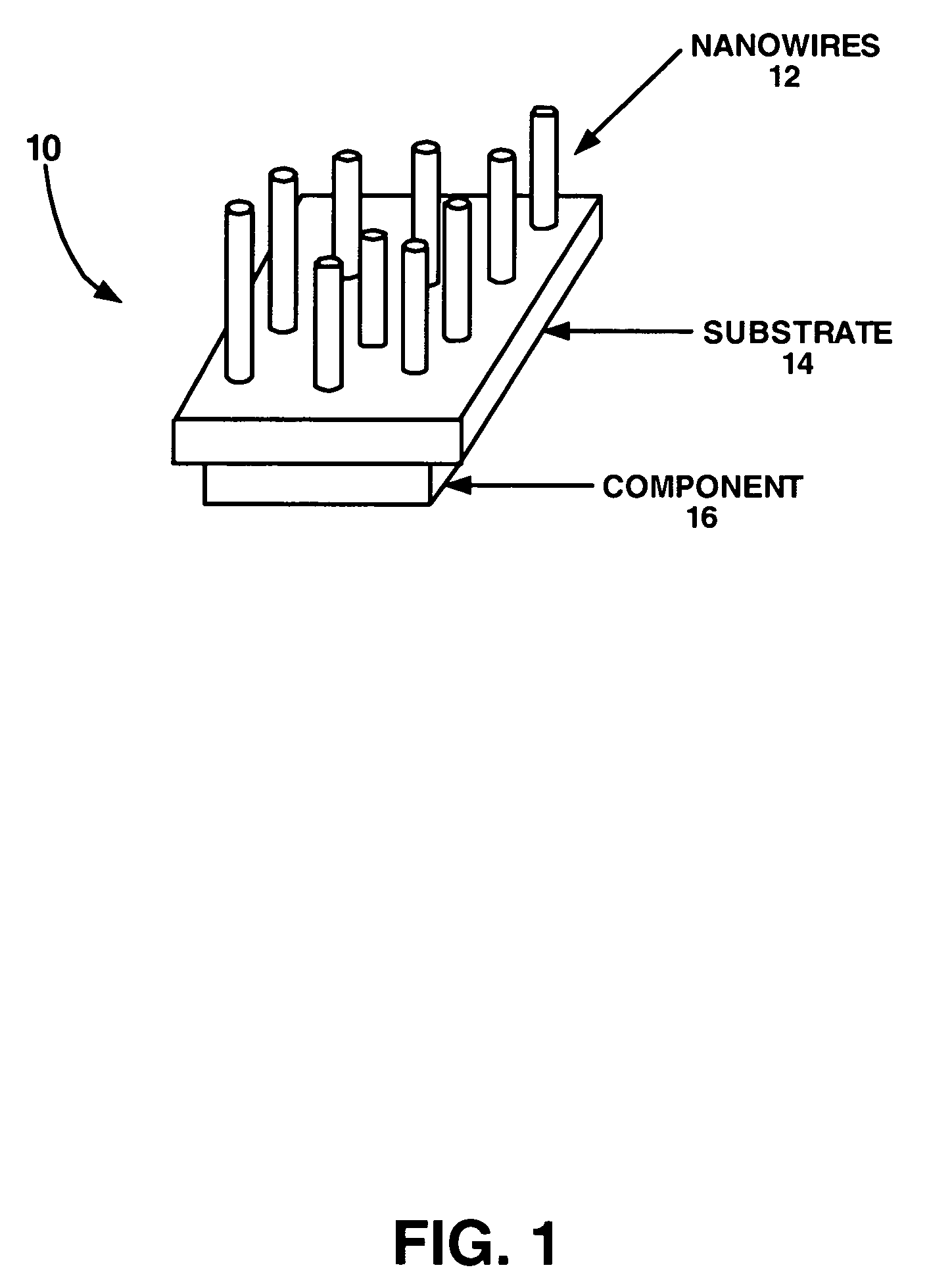 Cooling devices that use nanowires