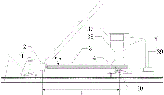 A kind of circular tube lateral slamming device and its test method