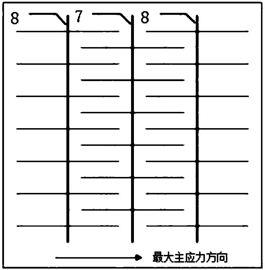 Tight oil energy supplying method of alternating displacement and imbibition oil displacement between horizontal well sections