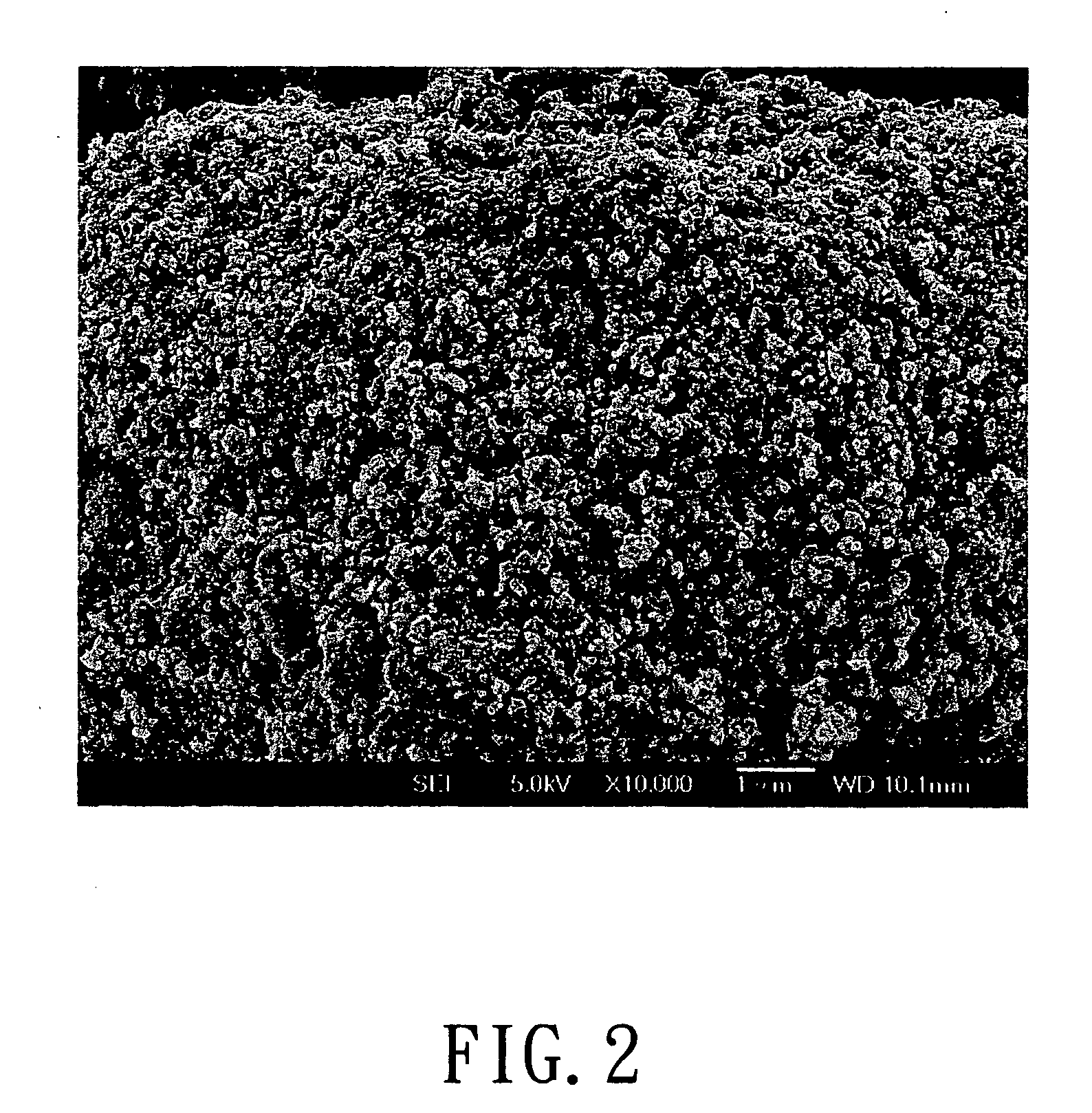 Cathode material for manufacturing a rechargeable battery