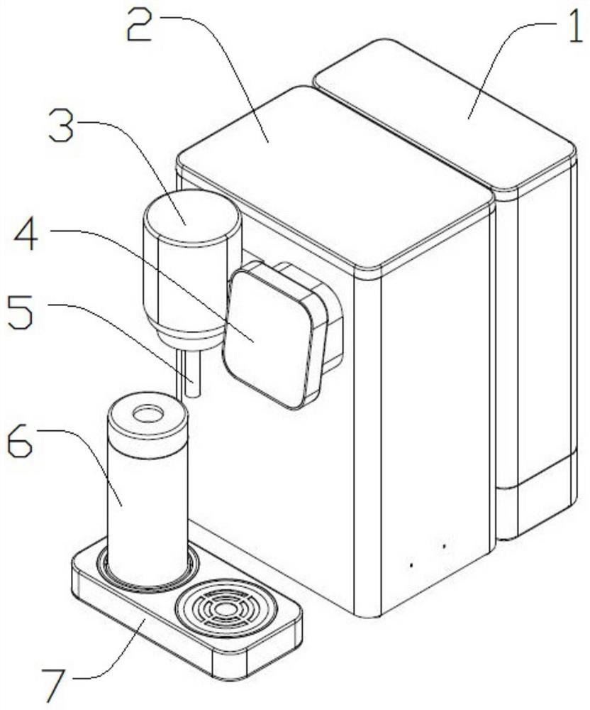 Water purifier with independent cooking function