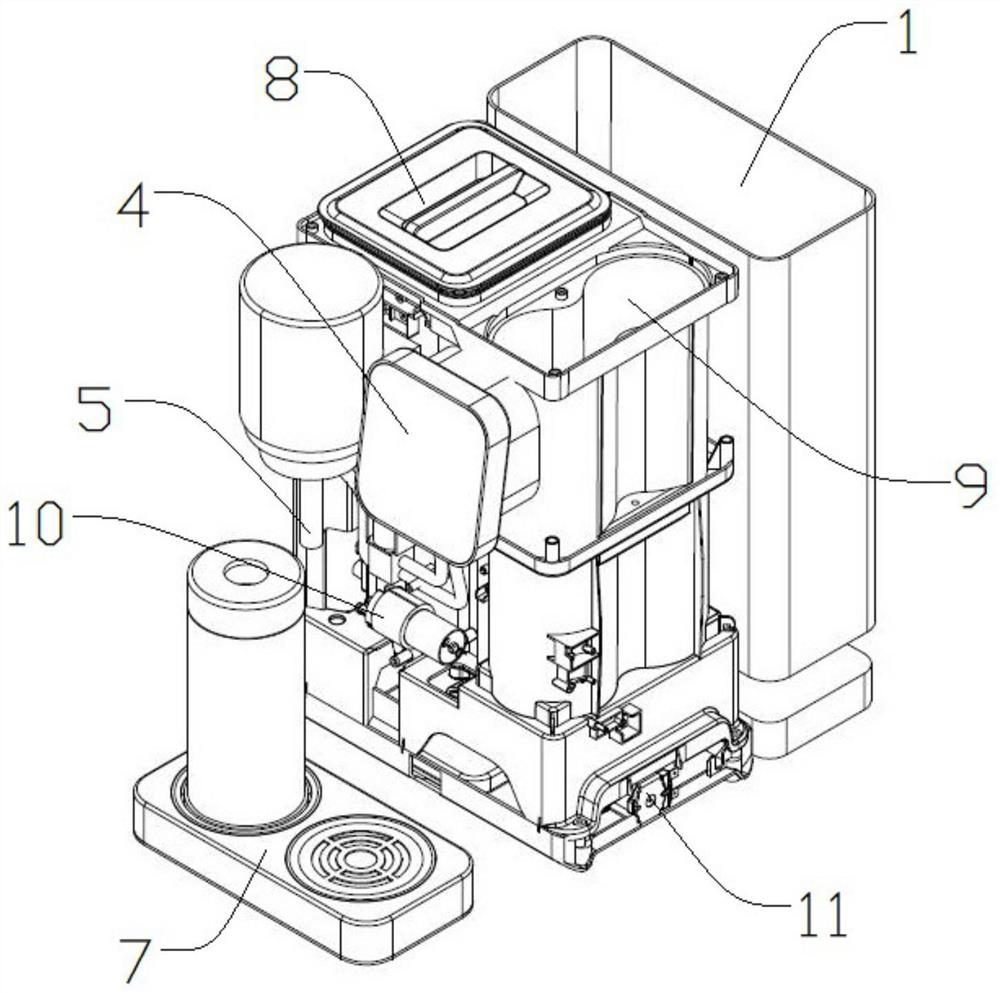 Water purifier with independent cooking function