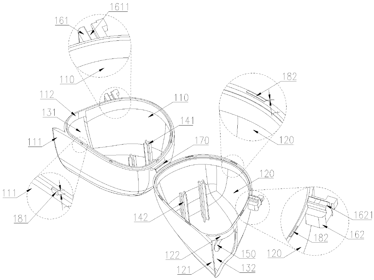 A container for placing toilet cleaning articles and extending release cycle