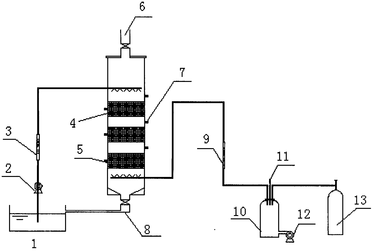 Aeromonas capable of removing hydrogen sulfide (H2S) gas in gas and usage thereof