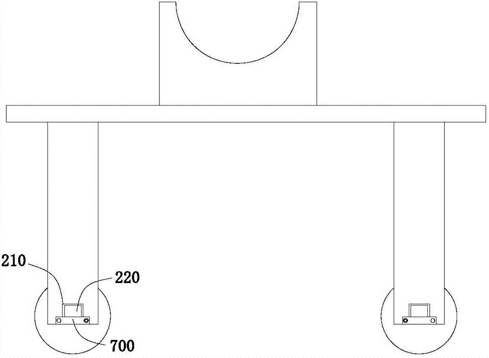 Reinforced concrete construction plate face concrete pump pipe supporting frame