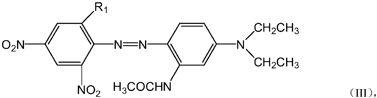 C. I. disperse red 167 dye alternative with small metameric index