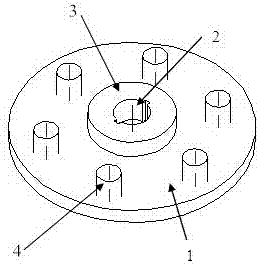 A combined positioning method for a general-purpose single-crystal turbine working blade module