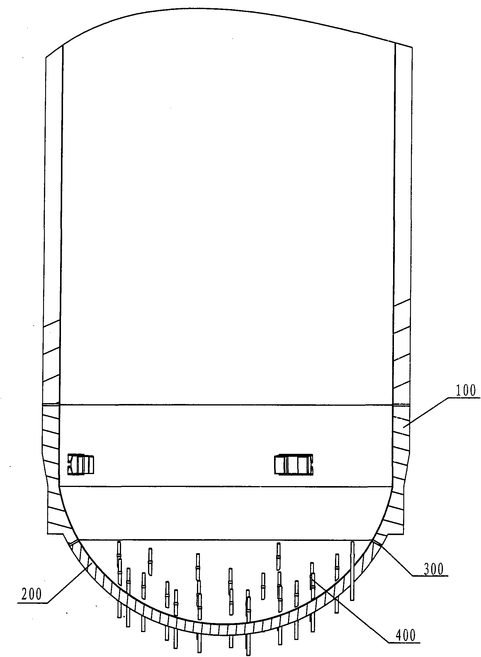 Probe scanning device of reactor pressure vessel inspection machine