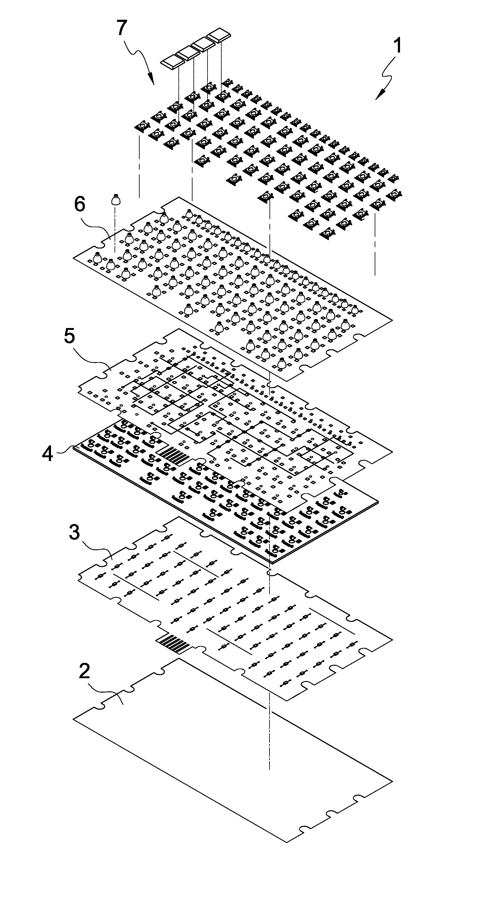 Illuminated keyboard