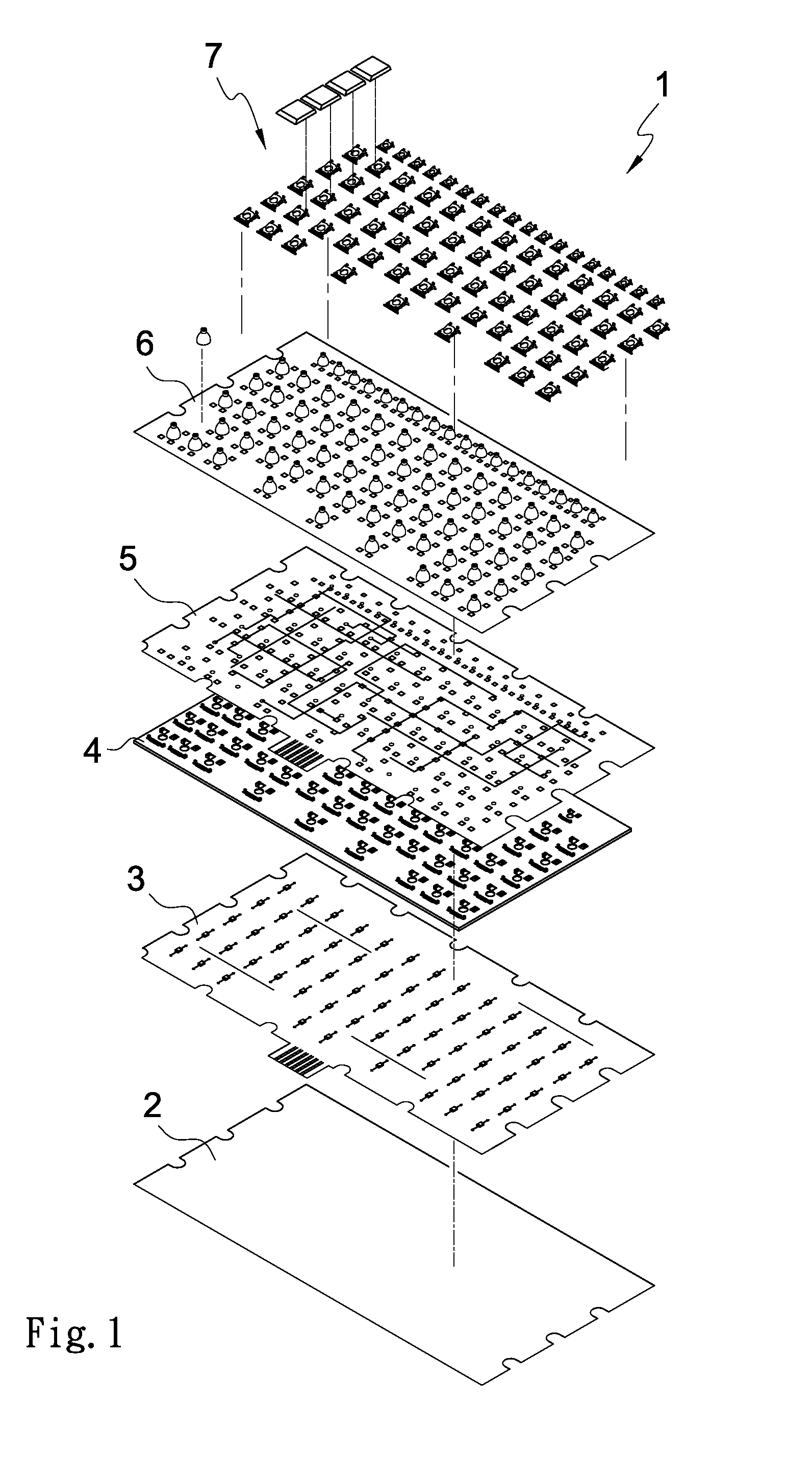 Illuminated keyboard