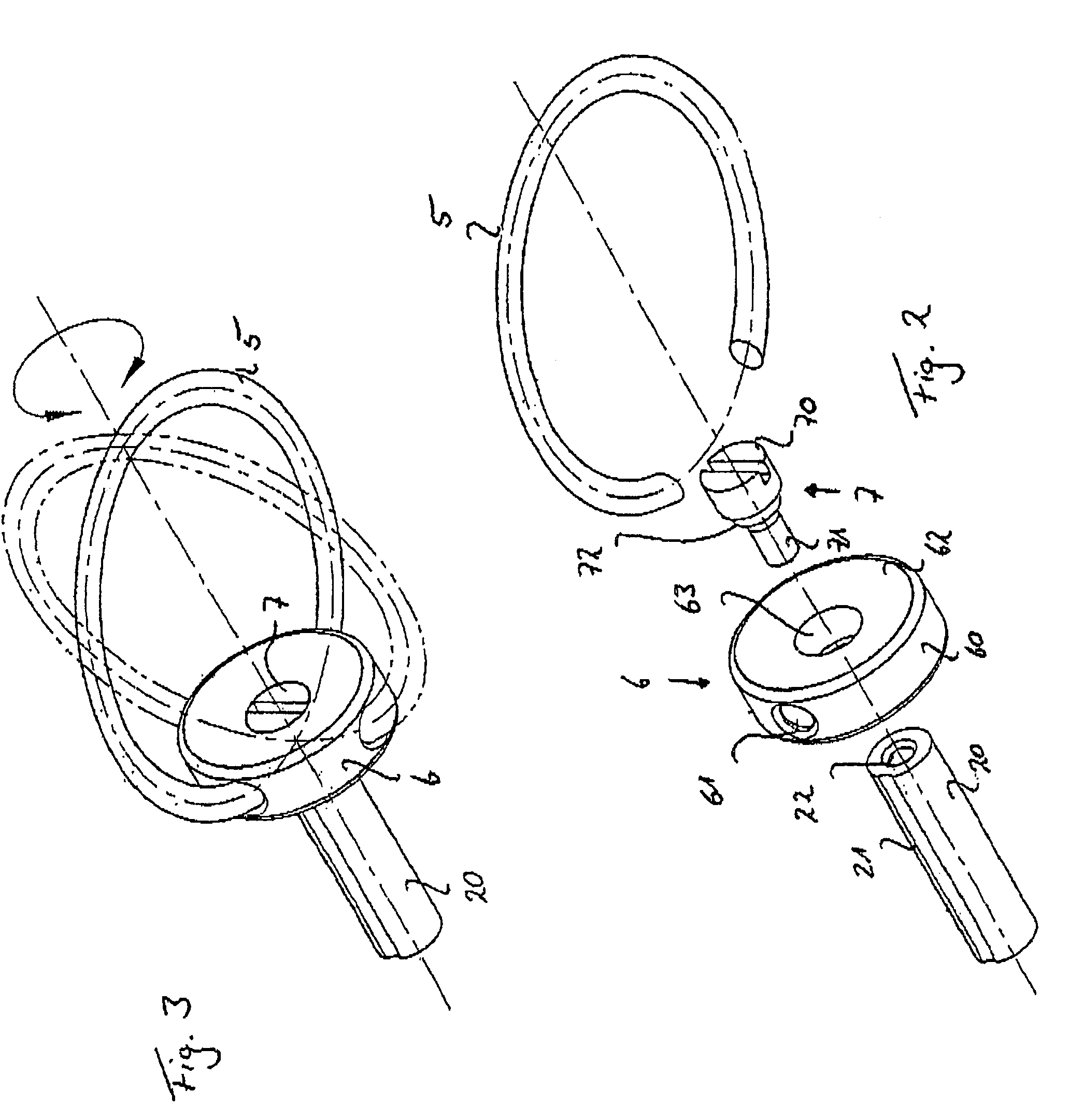 Injector with finger ring