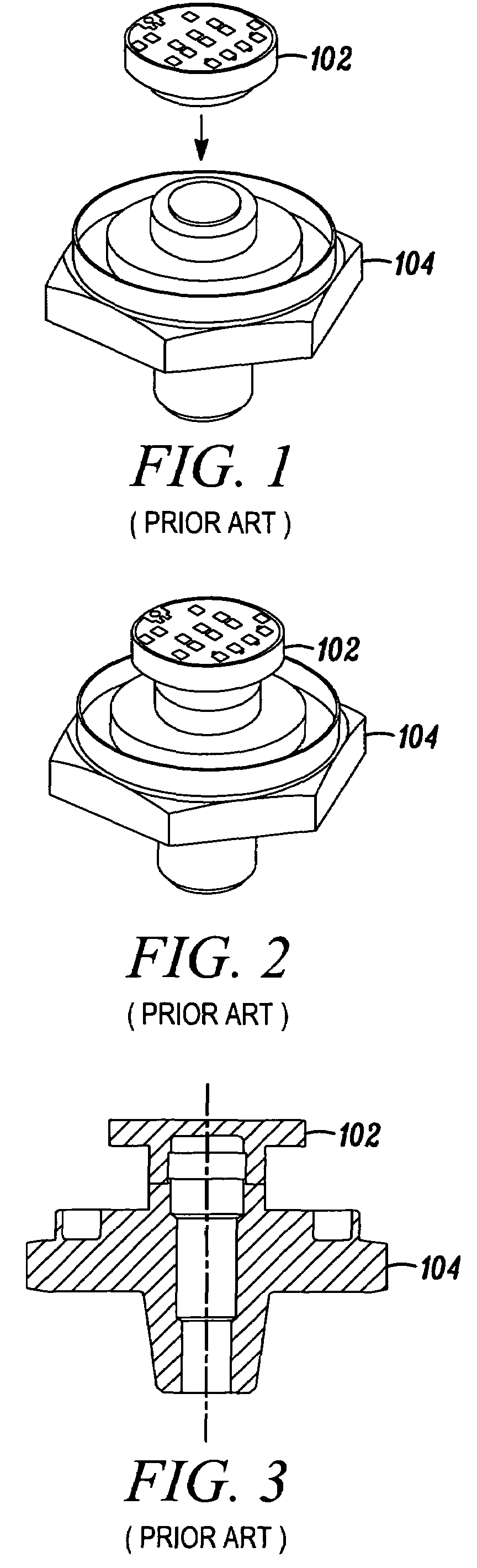 Thick film technology based ultra high pressure sensor utilizing integral port and diaphragm construction