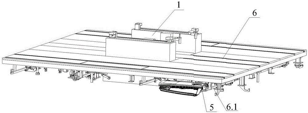 Multifunctional lifting main line table device