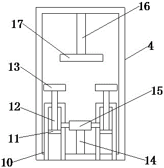 Textile showing shelf