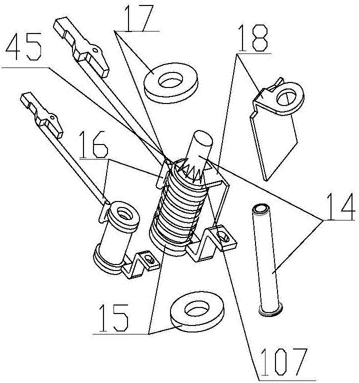 Full-automatic welding system and welding method of electromagnetic assembly of low-voltage circuit breaker