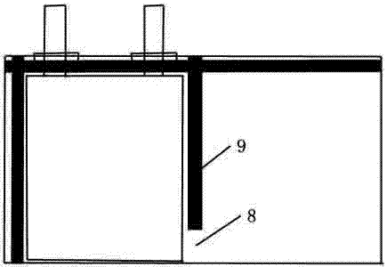 Encapsulation method capable of preventing rising of internal resistance of ultrathin polymer battery