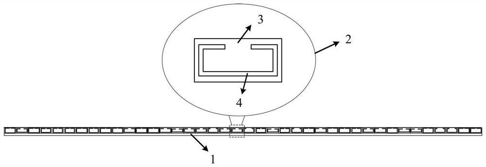 Covering layer diffuse reflection type sound absorption superstructure unit and superstructure