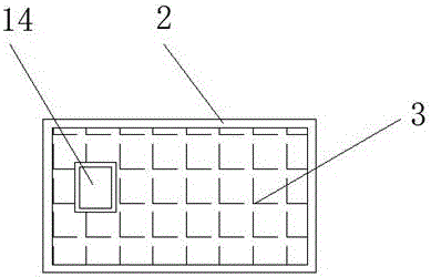 Stable solar cell panel capable of rotating