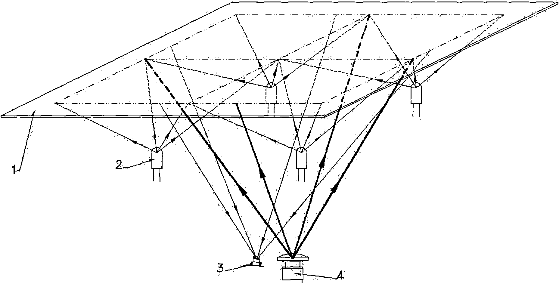 Post-positioning device and method based on pick-up head and application thereof