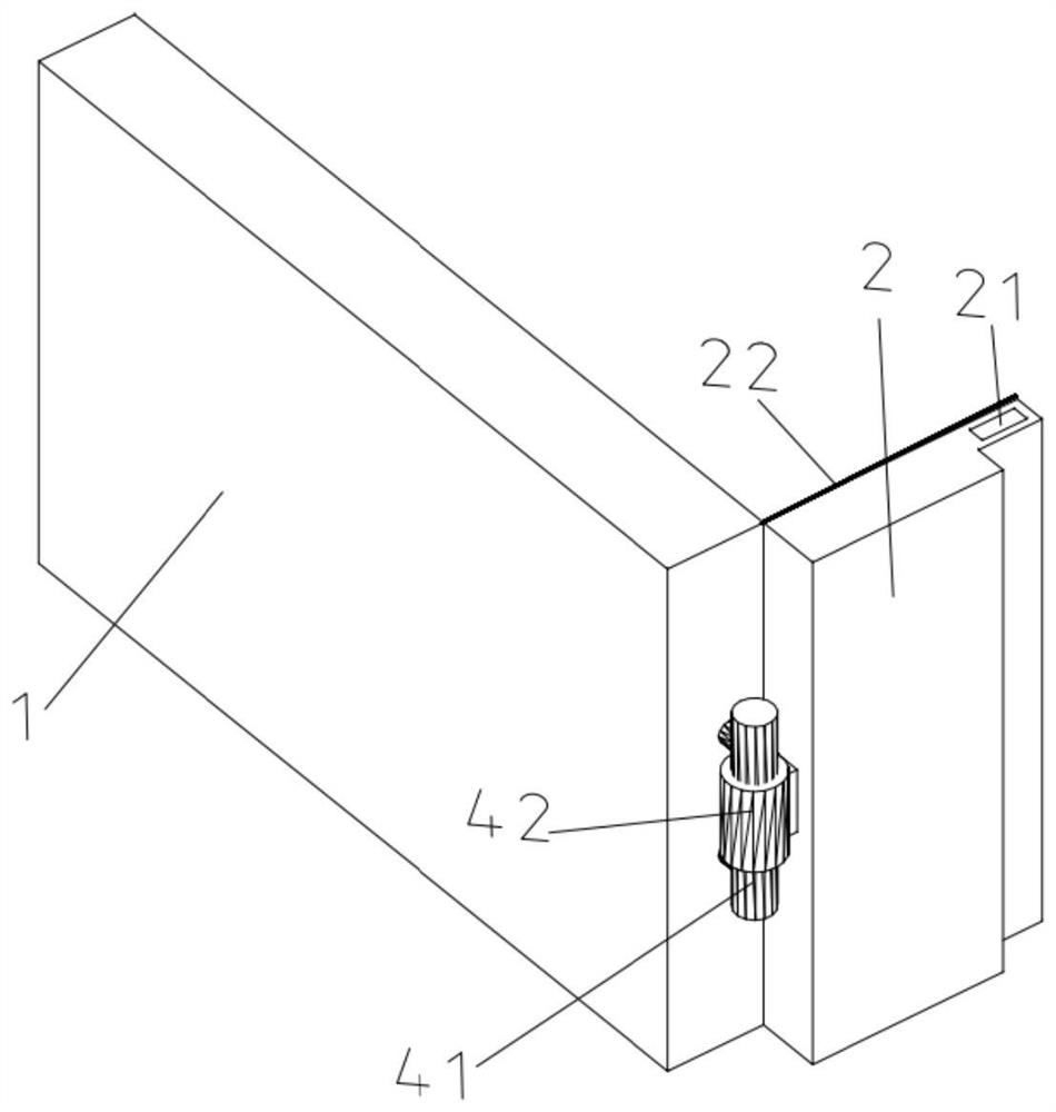 An energy-saving three-page flap door and its operating method