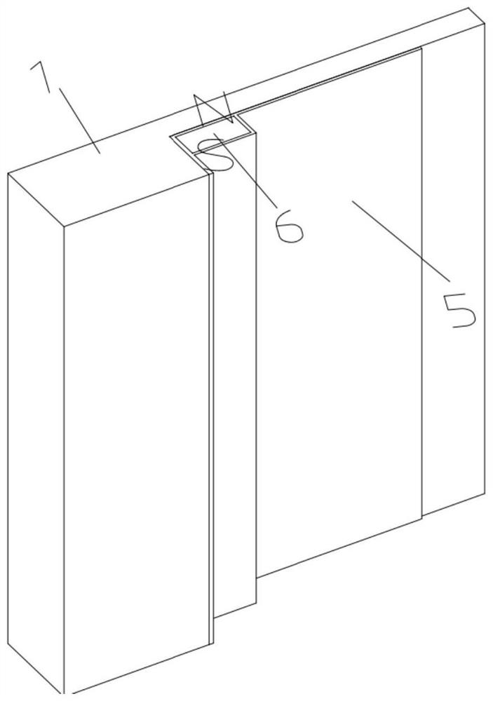 An energy-saving three-page flap door and its operating method