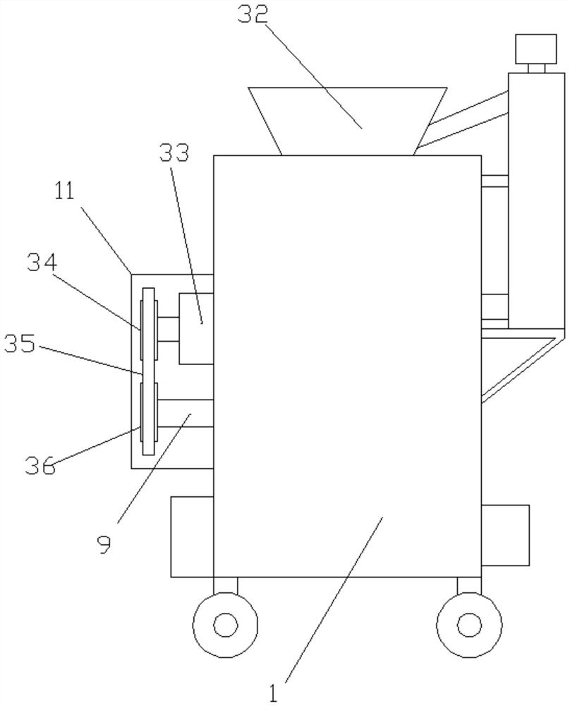 A harmless treatment device for medical waste