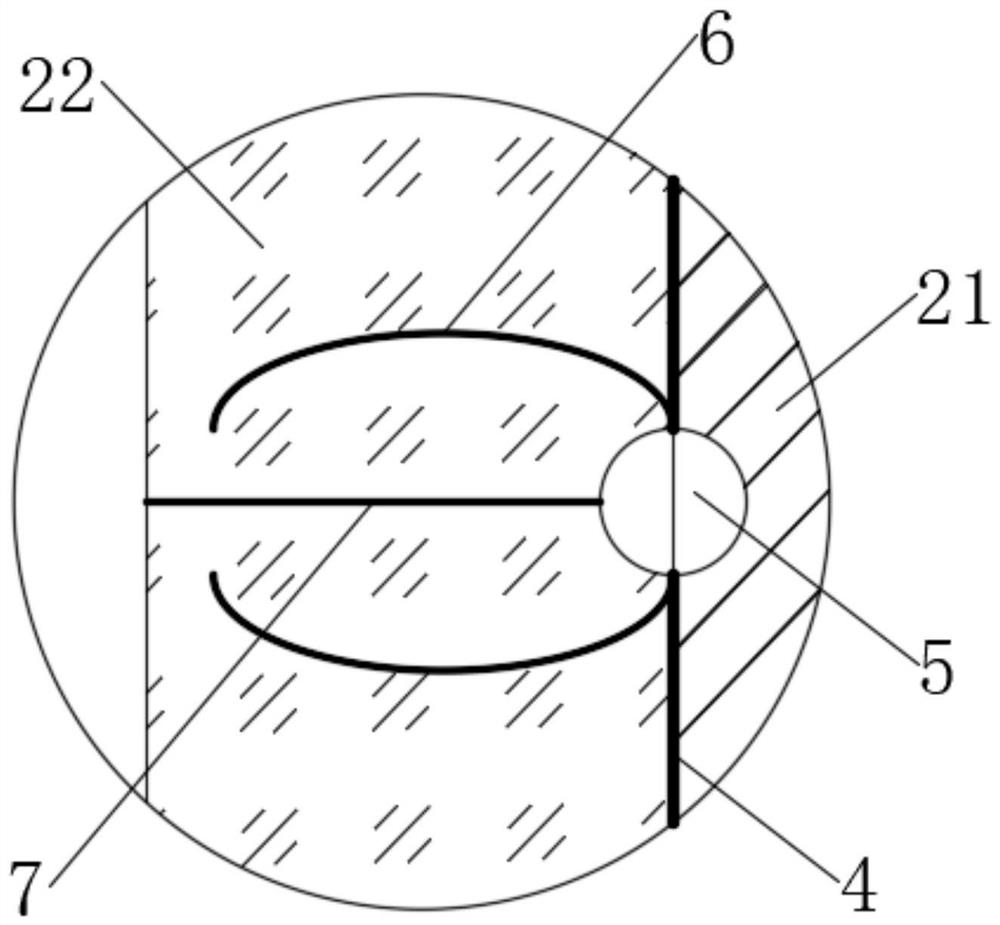 Outer-layer variable heat dissipation structure of transformer