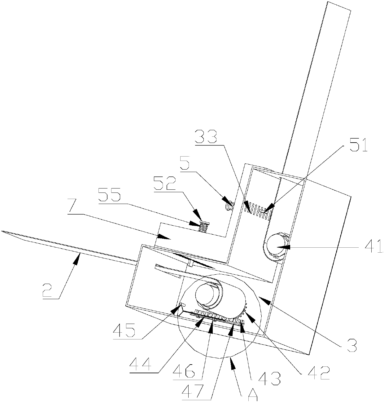 Protecting die for double-glass assembly