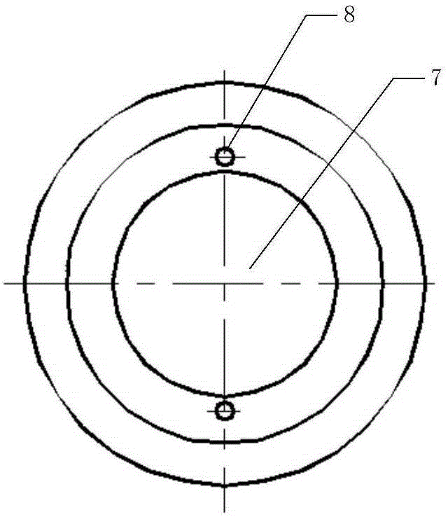 Adjustment detection device for initial position of small-stress-plane output shaft of steering engine