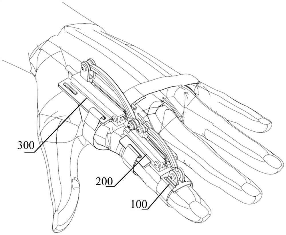 Hand exoskeleton mechanism and robot