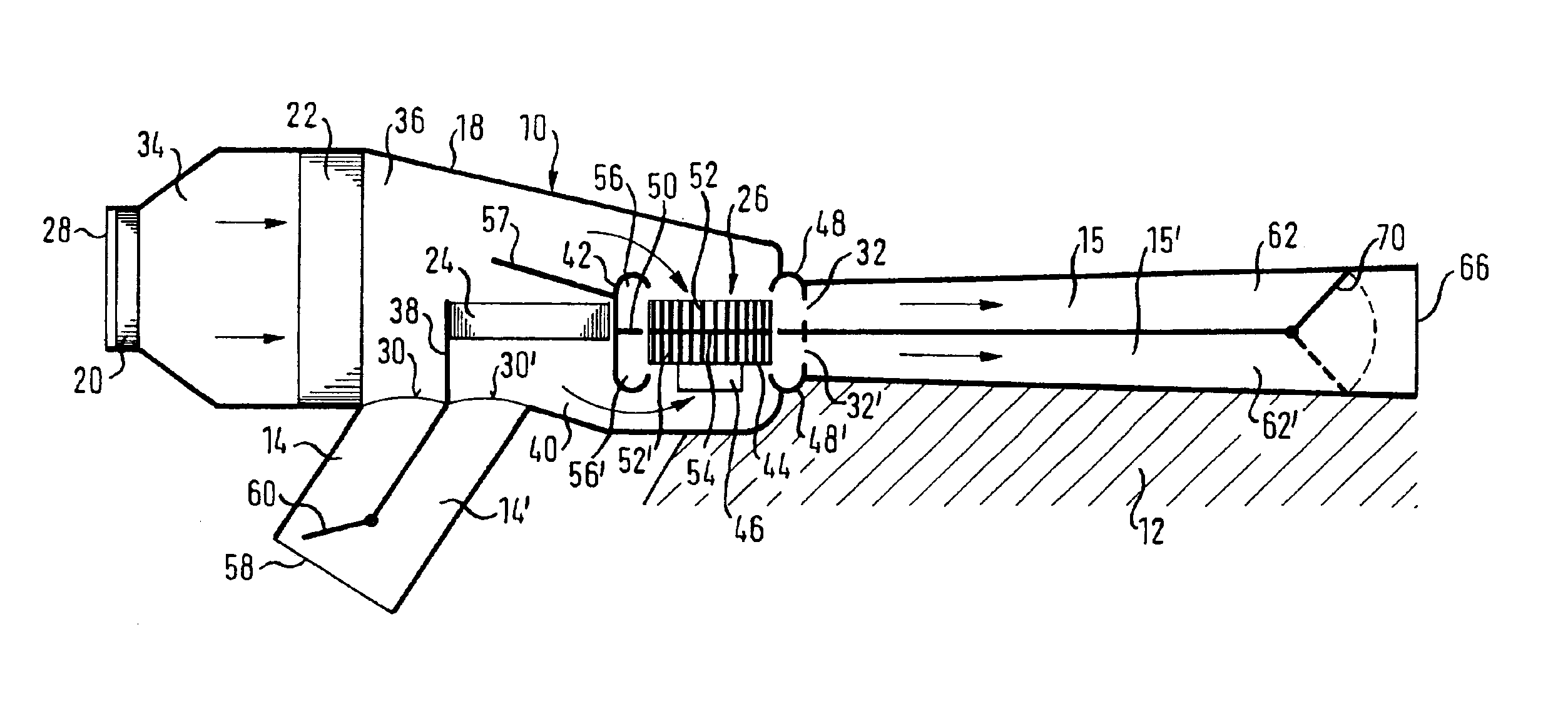 Method of providing temperature controlled air and an apparatus usable for this