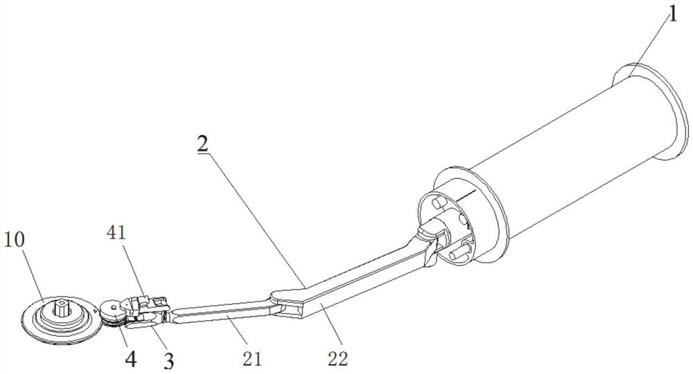 Device and method for visual detection of tools in shield soil cabin