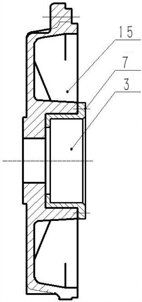 Low-vibration motor with vibration isolation sleeve structure