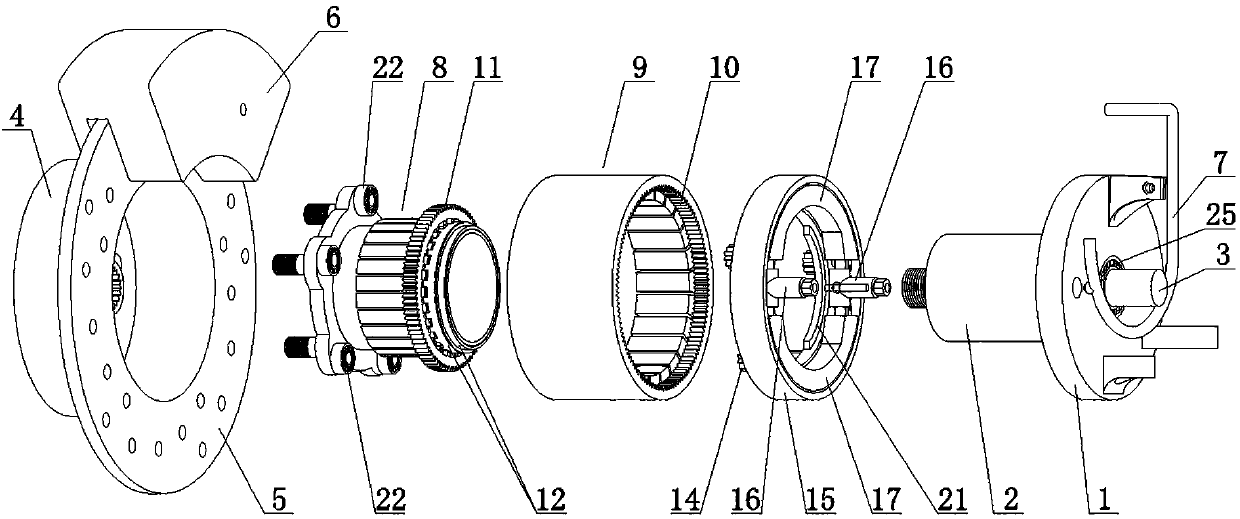 Braking generator of electric vehicle