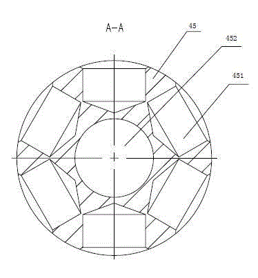 Locking mechanism of abdominal operation forceps