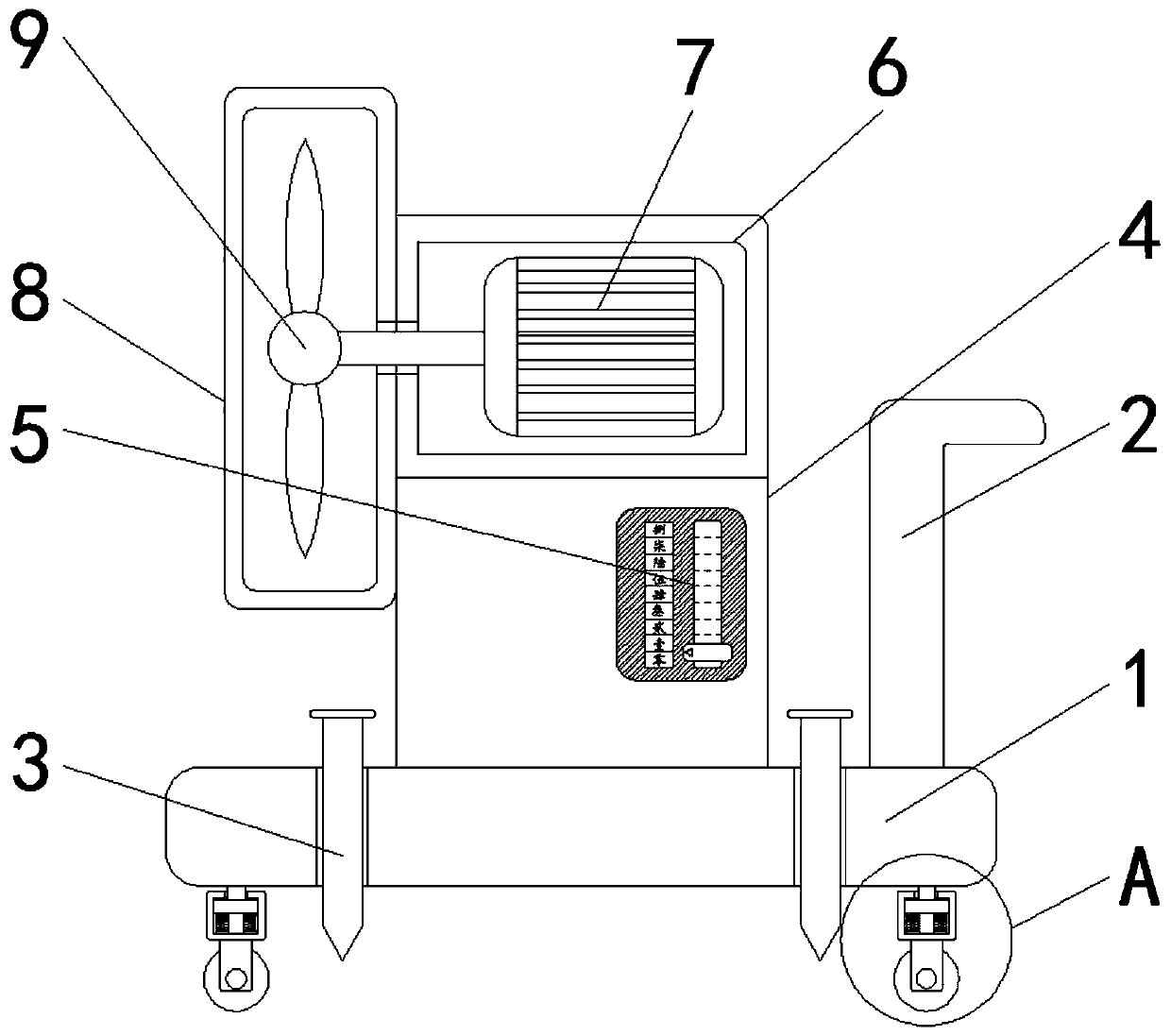 Detection device for photovoltaic power generation