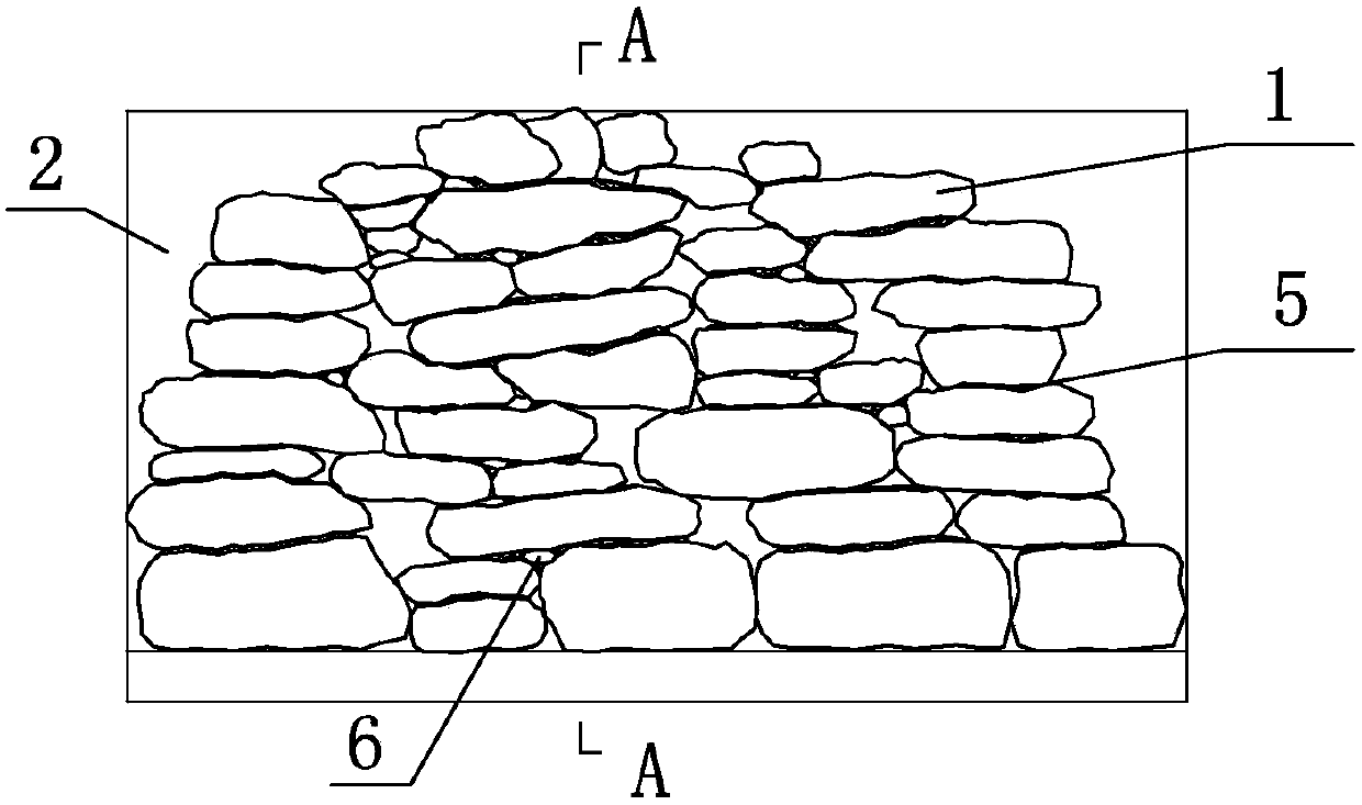 Wall-attached type mountain-row waterscape structure system and building construction method thereof