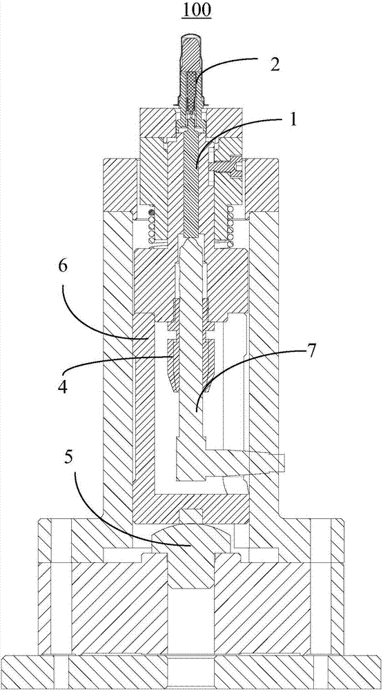 Pressurized valve magnetic isolation tube and valve body press-fitting device