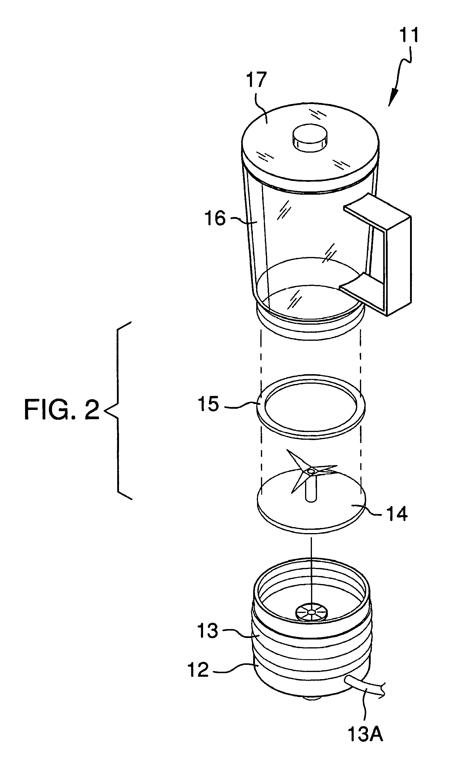 Portable blender with swiveling base