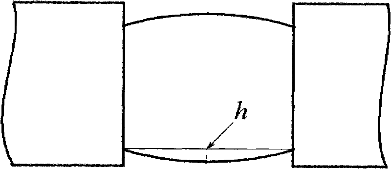 Fiber bundle fuse dipping die head for producing long fiber reinforced plastic and dipping method