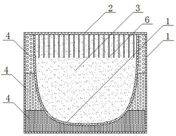 Manufacturing method and using method of ecological restoration plant growing bag for high-cold and high-altitude areas