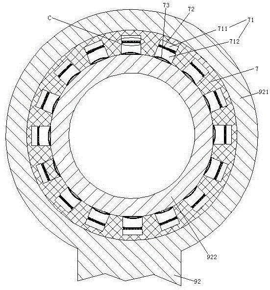 Graphene amino resin preparation method and device