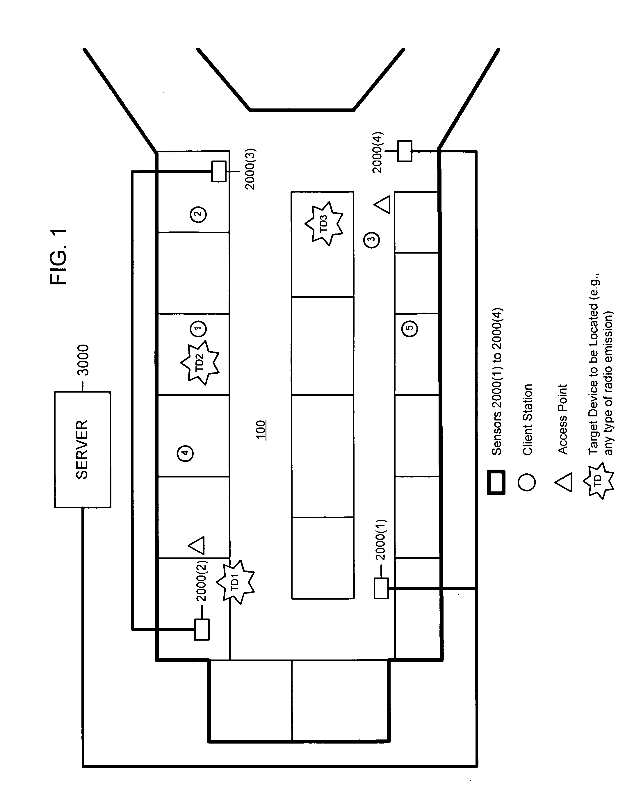 Matching receive signal strenth data associated with radio emission sources for positioning applications