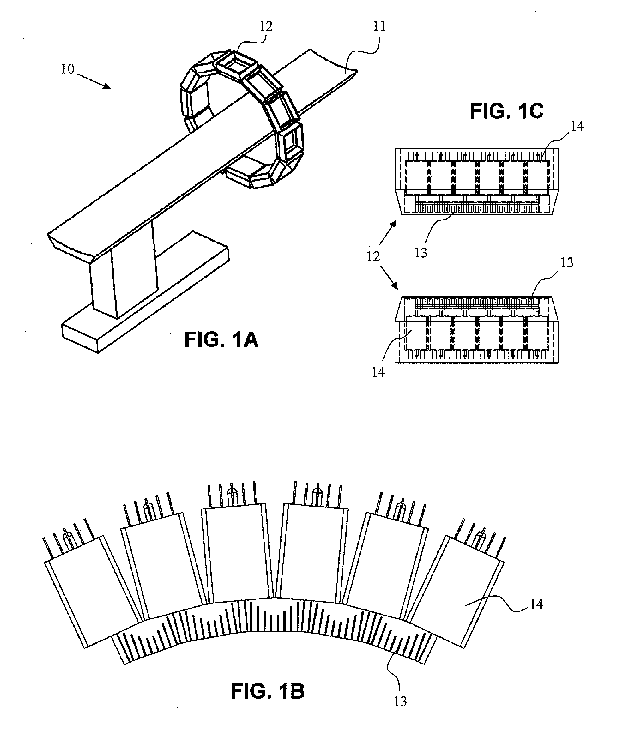 Novel scintillation detector array and associate signal processing method for gamma ray detection with encoding the energy, position, and time coordinaties of the interaction