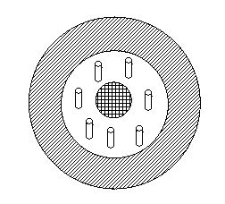 Core/shell structured magnetic meso-porous biological active glass microsphere material and its preparation method