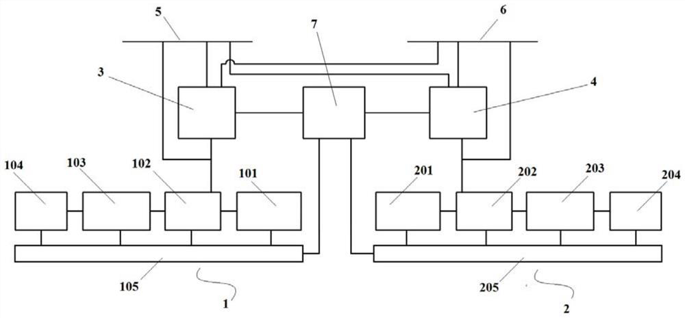 Speed regulation method of energy recovery system of speed regulation type double four-quadrant frequency converter