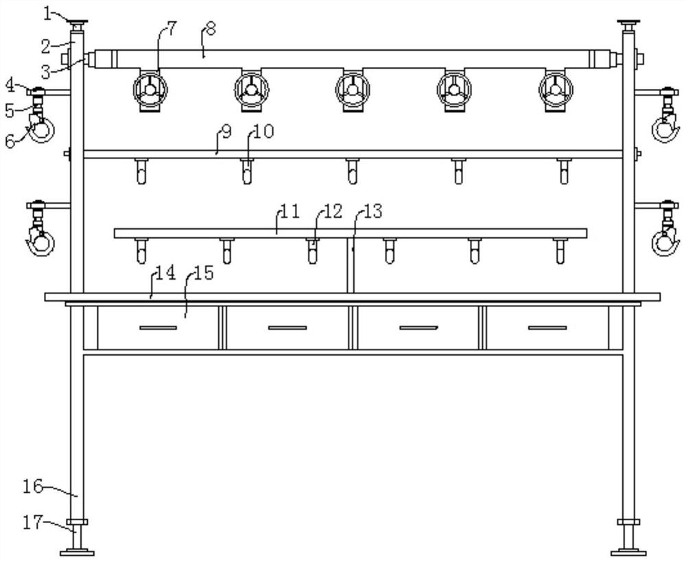 Self-adhesive label gold stamping hanging device